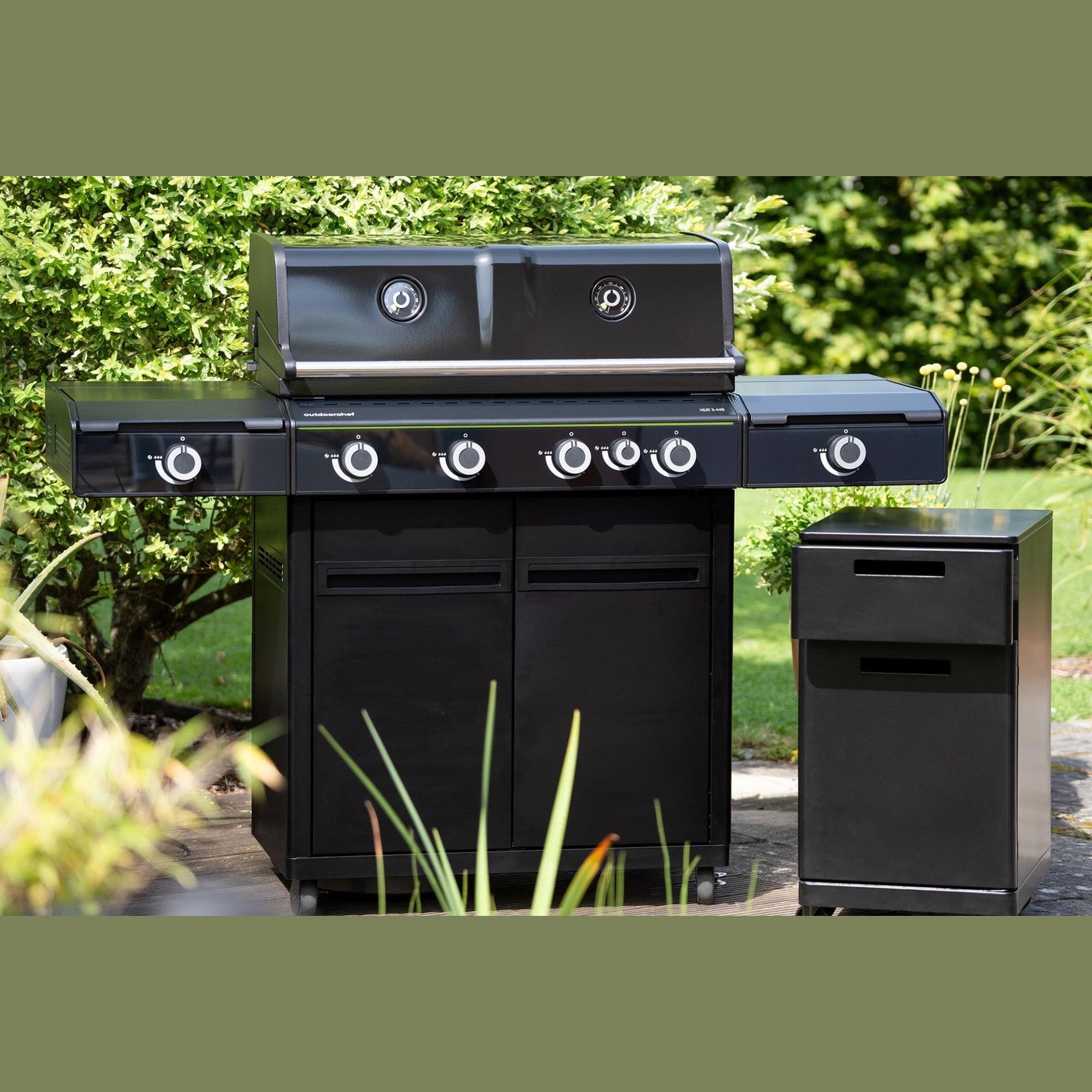 OutdoorChef Grill Cabinet with Casters