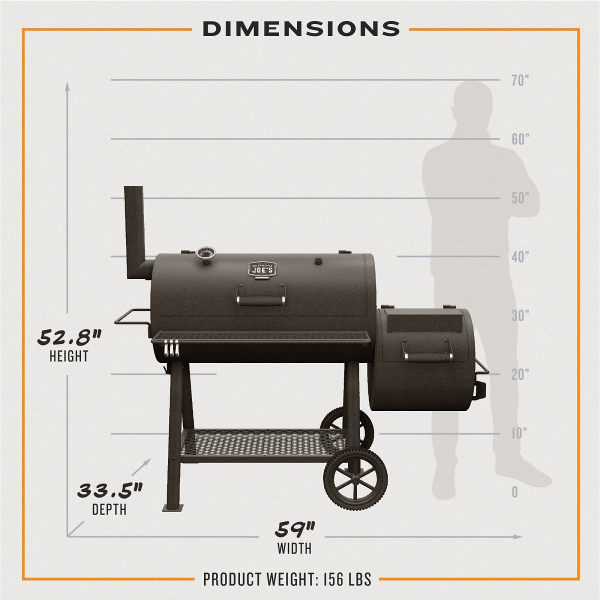 Oklahoma Joe's Highland Offset Smoker