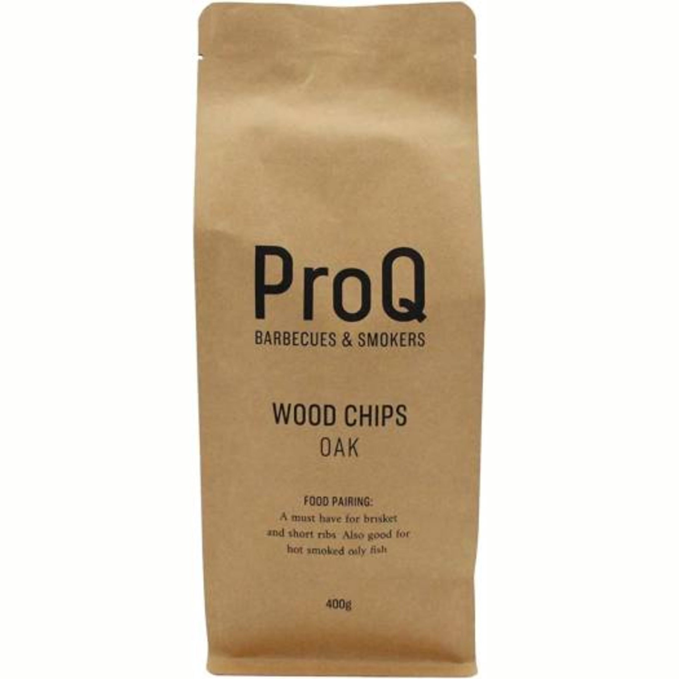 ProQ Smoking Wood Chips - Oak - Bag (400g)