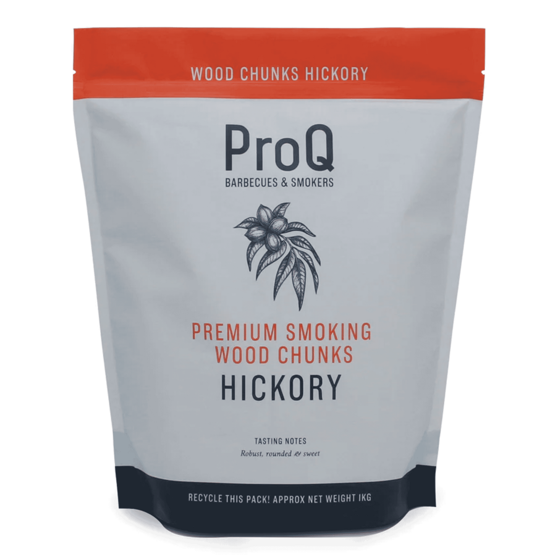ProQ Smoking Wood Chunks - Hickory - Bag (1kg)