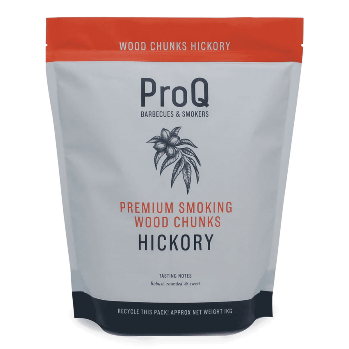 ProQ Smoking Wood Chunks - Hickory - Bag (1kg)