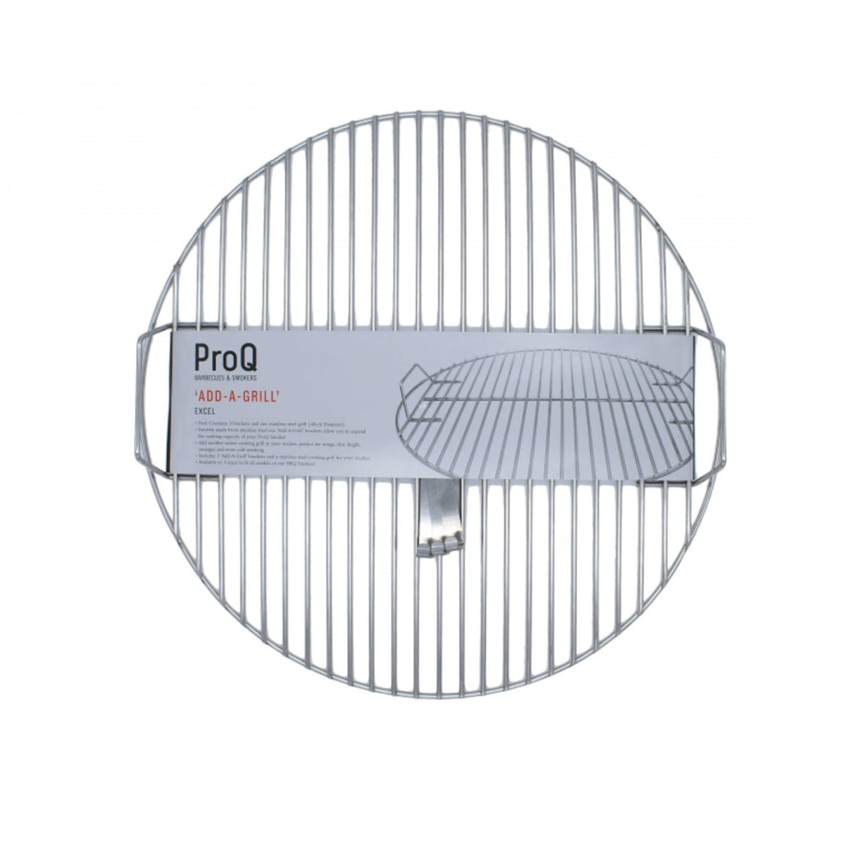 ProQ - Add-a-Grill 40cm - Stainless Steel (for Frontier)