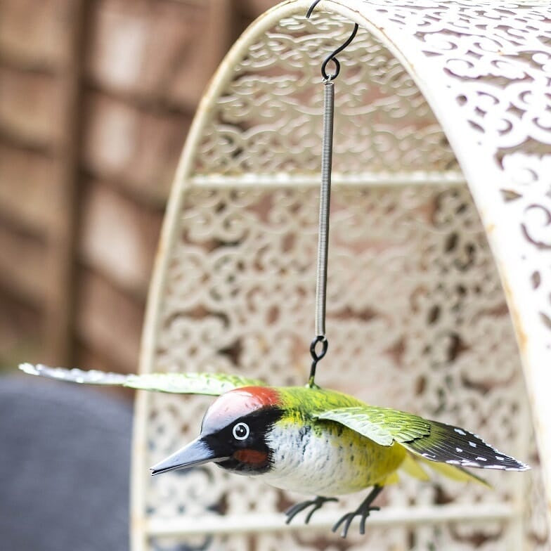 La Hacienda - Metal Woodpecker in Flight
