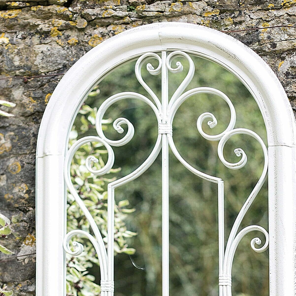 La Hacienda - Scrolled Arch Mirror