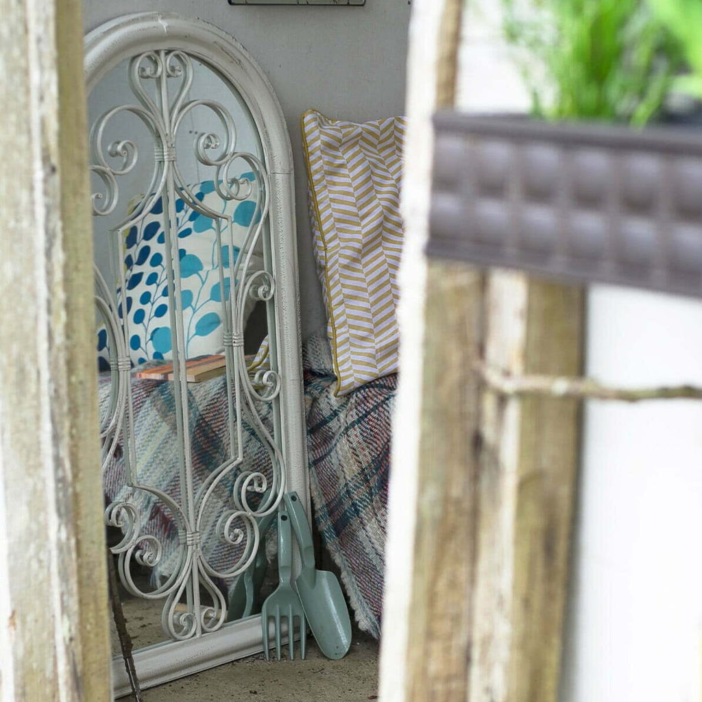 La Hacienda - Scrolled Arch Mirror