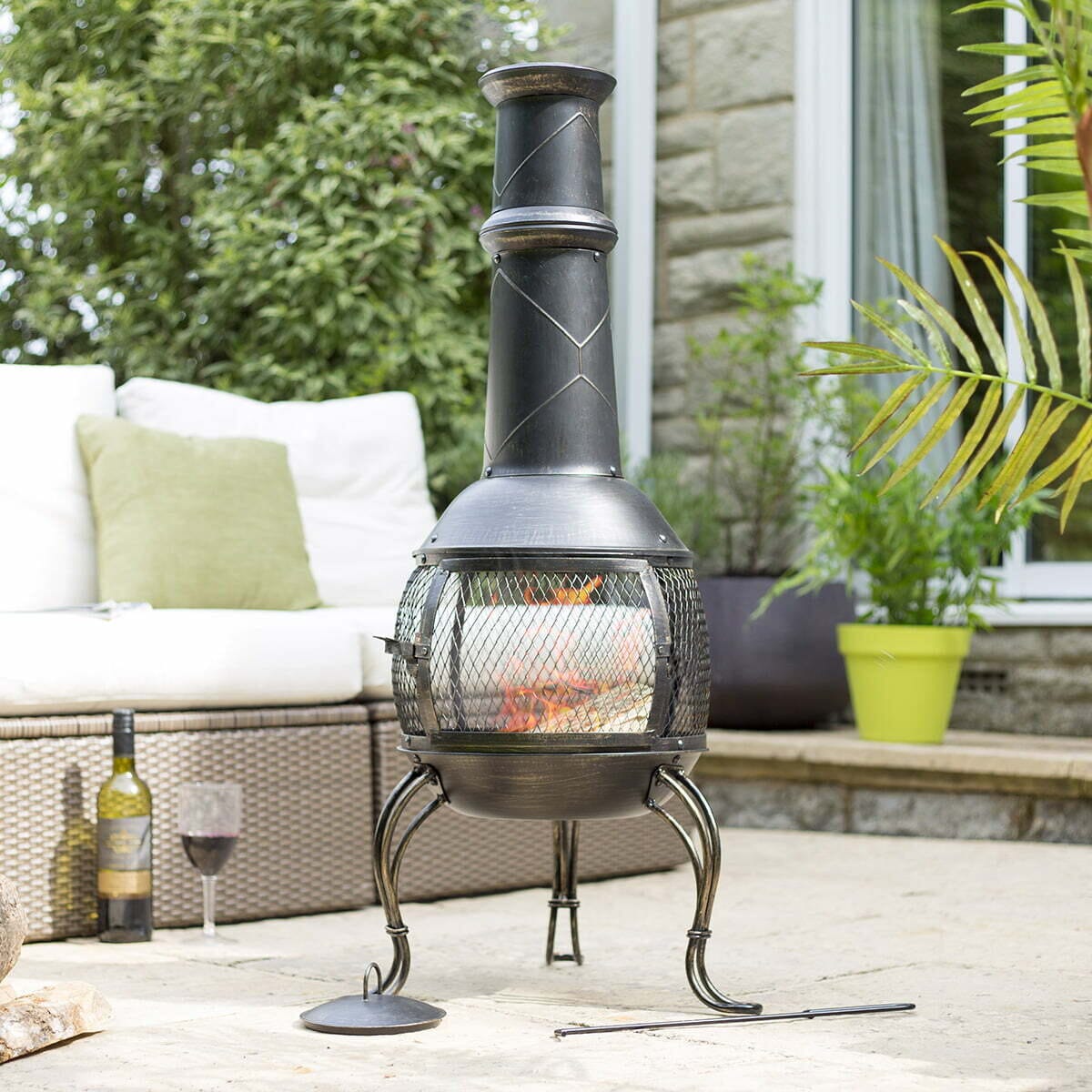 La Hacienda - Leon firepit  Medium
