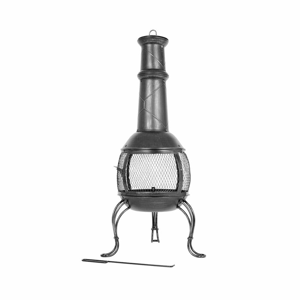 La Hacienda - Leon Mesh Steel Chimenea Large