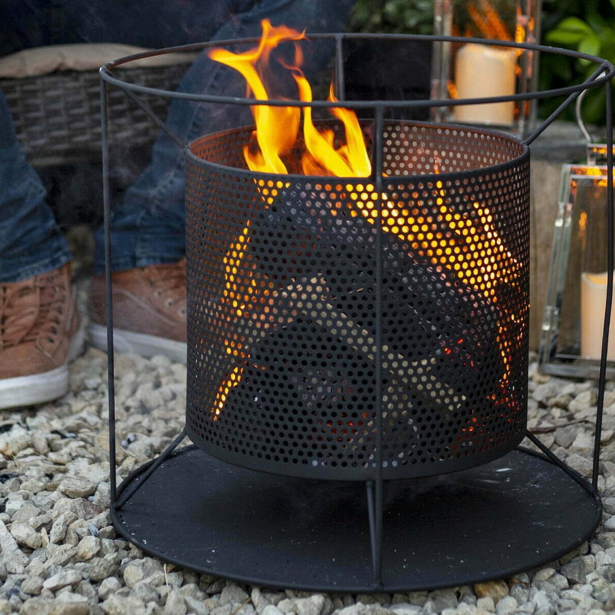 La Hacienda - Kora Perforated Firebasket