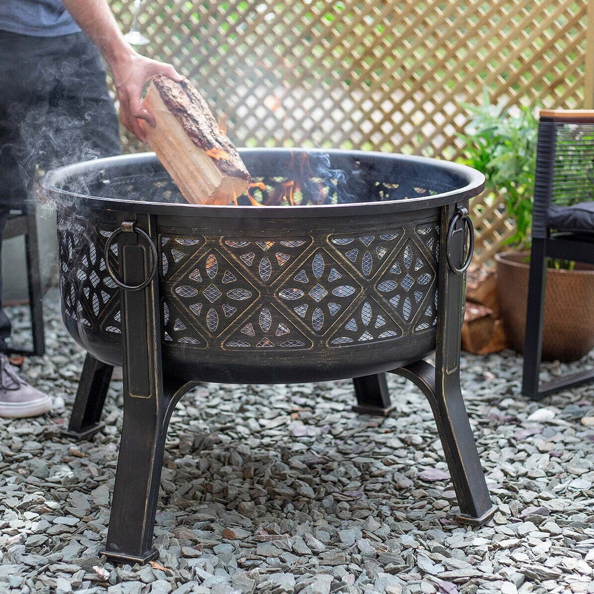 La Hacienda - Moresque Firepit