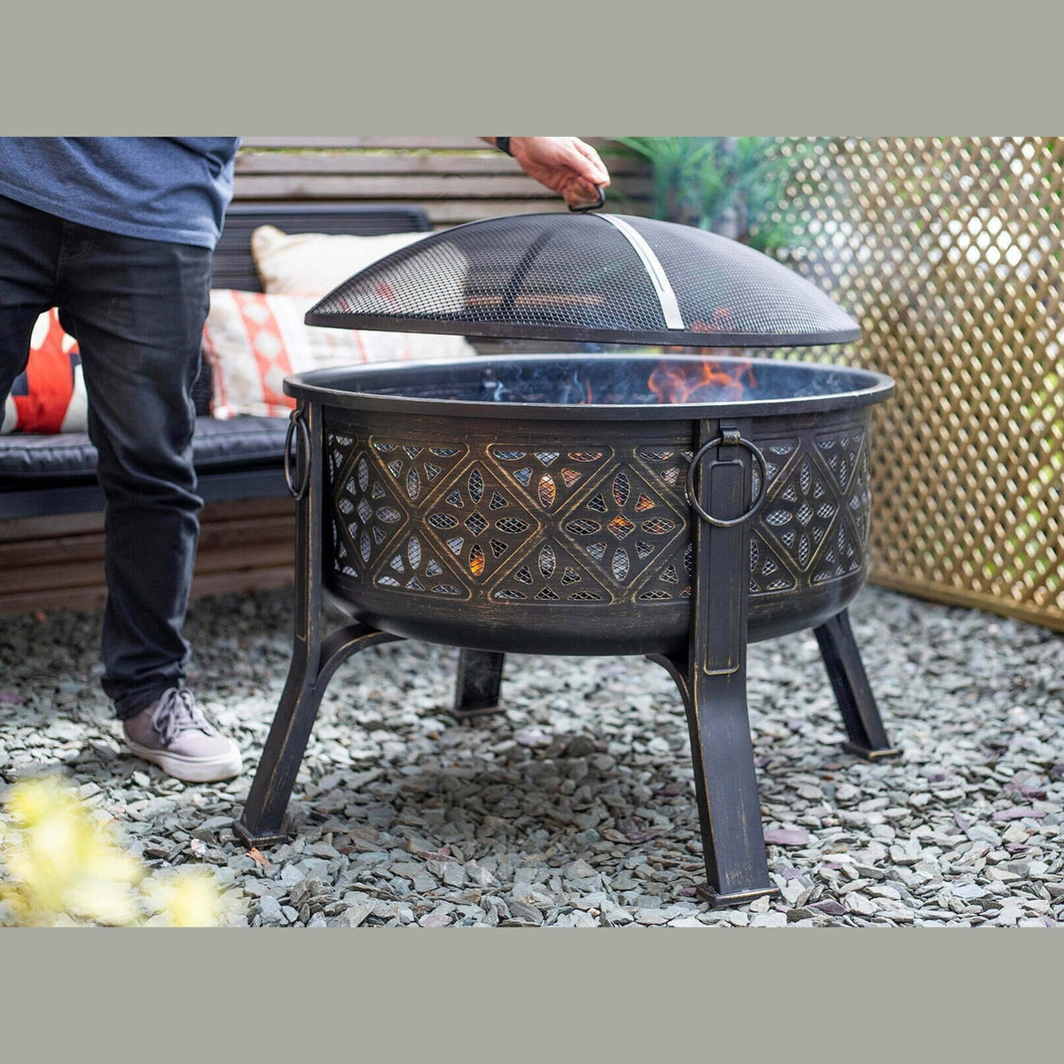 La Hacienda - Moresque Firepit