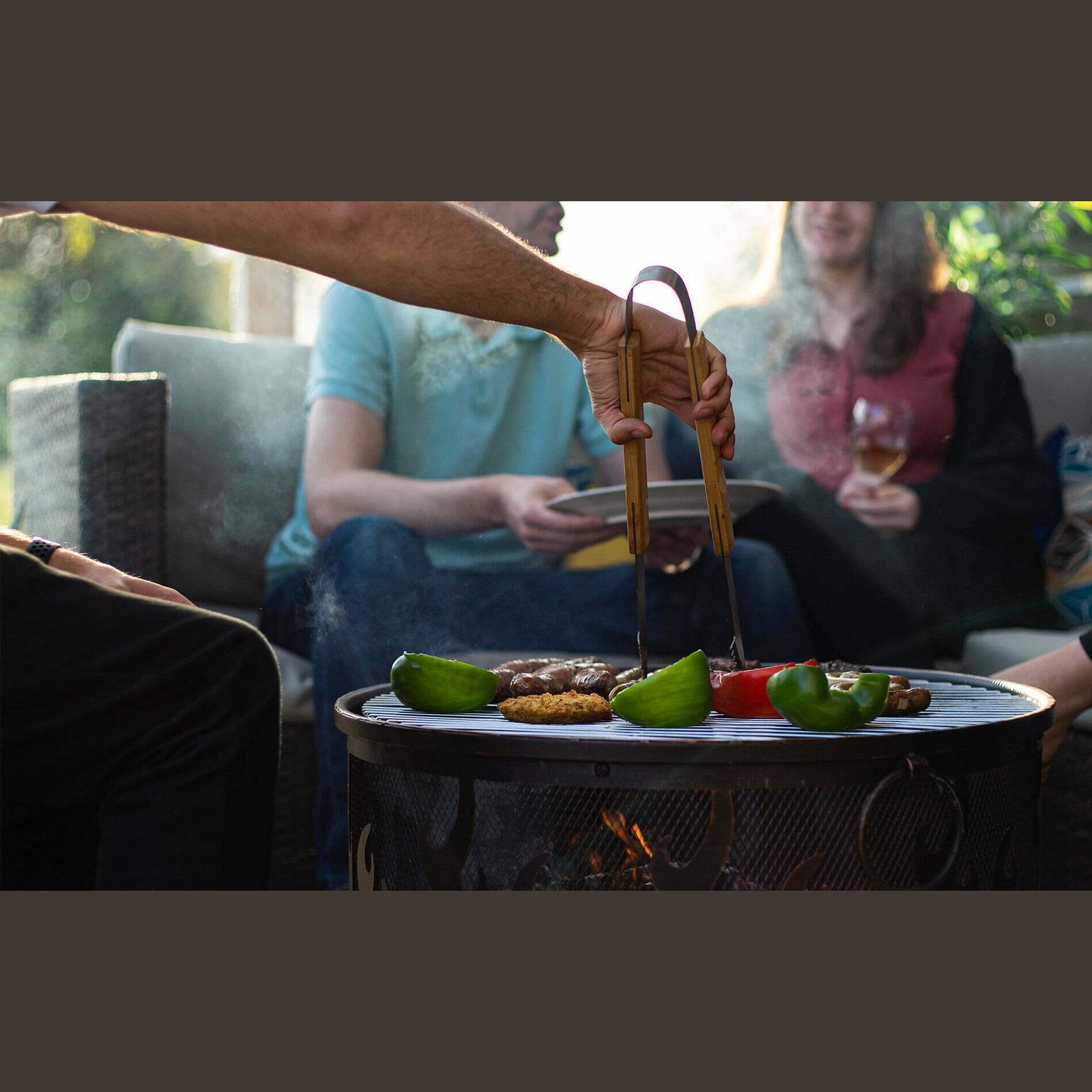 La Hacienda - Wildfire Firepit | With Cooking Grill