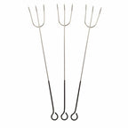 La Hacienda - 3-Piece Toasting Fork -Silver