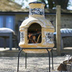 La Hacienda - Circles Small Chimenea with grill