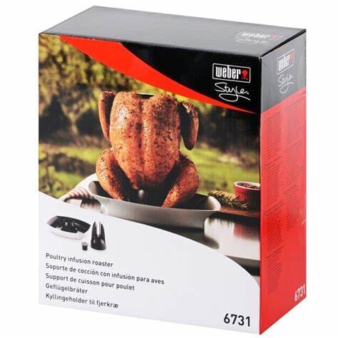 Weber® Deluxe Poultry Roaster
