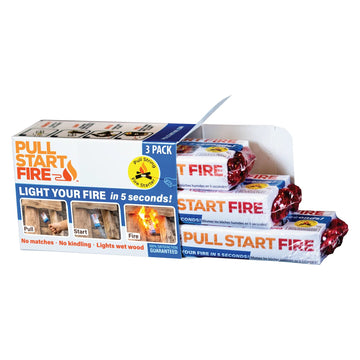 Pull Start Fire - 3 Pack