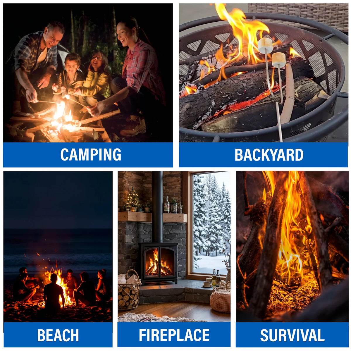 Pull Start Fire - 3 Pack