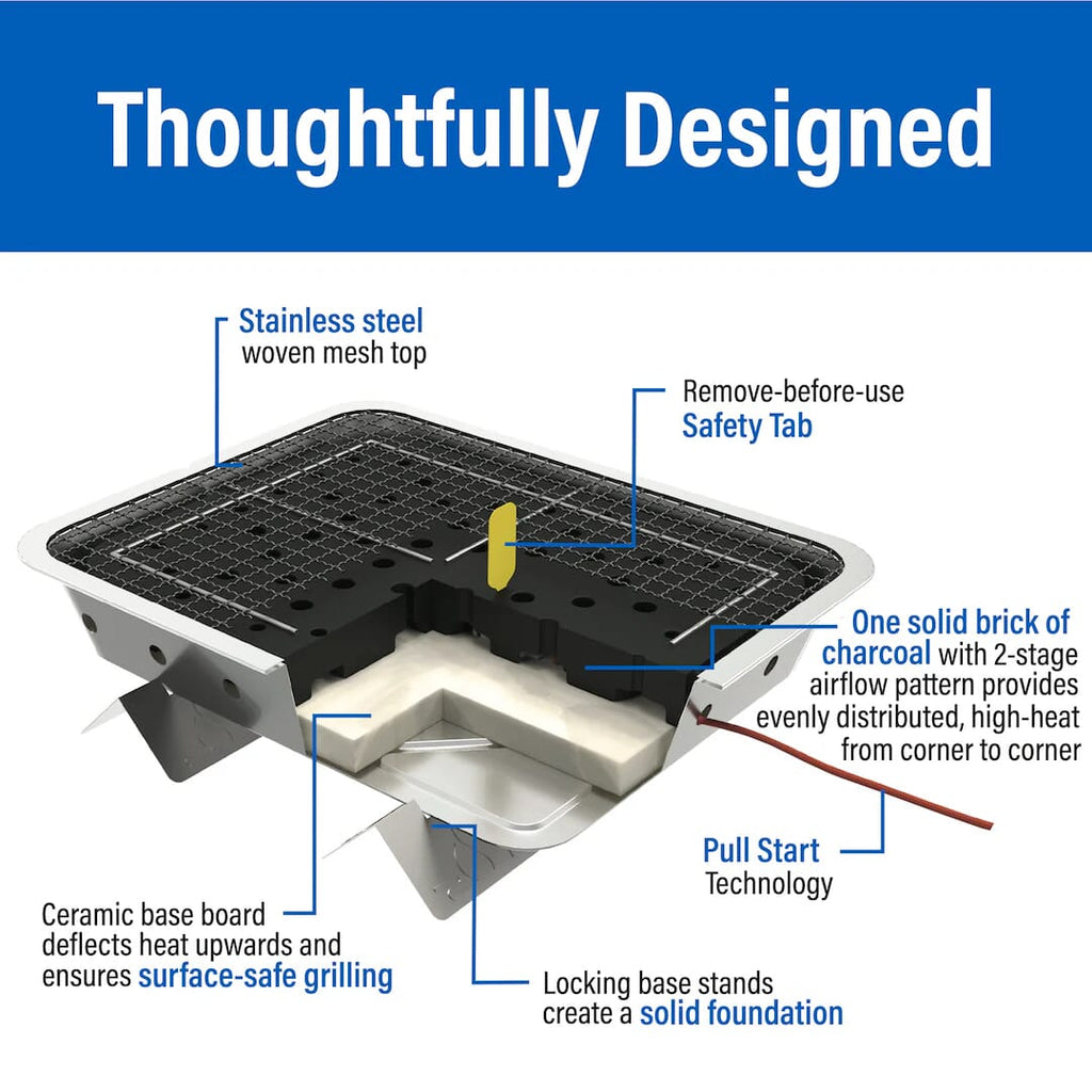 Pull Start Fire - Grill Single Unit - No PDQ
