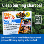 Pull Start Fire - Grill Single Unit - No PDQ