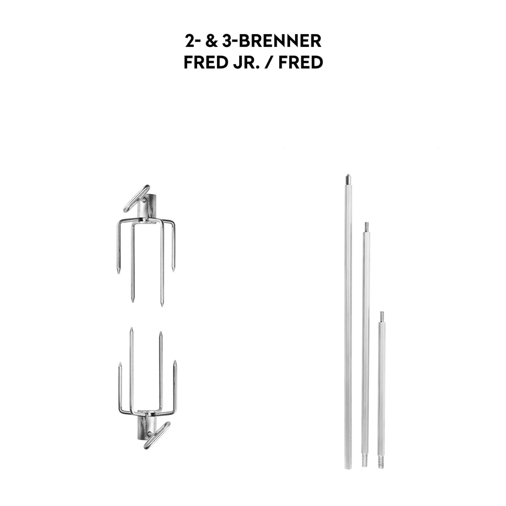 Burnhard Rotisserie for Big FRED Gas Grill