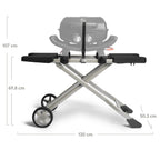 Burnhard WAYNE Grill Trolley - Stainless Steel
