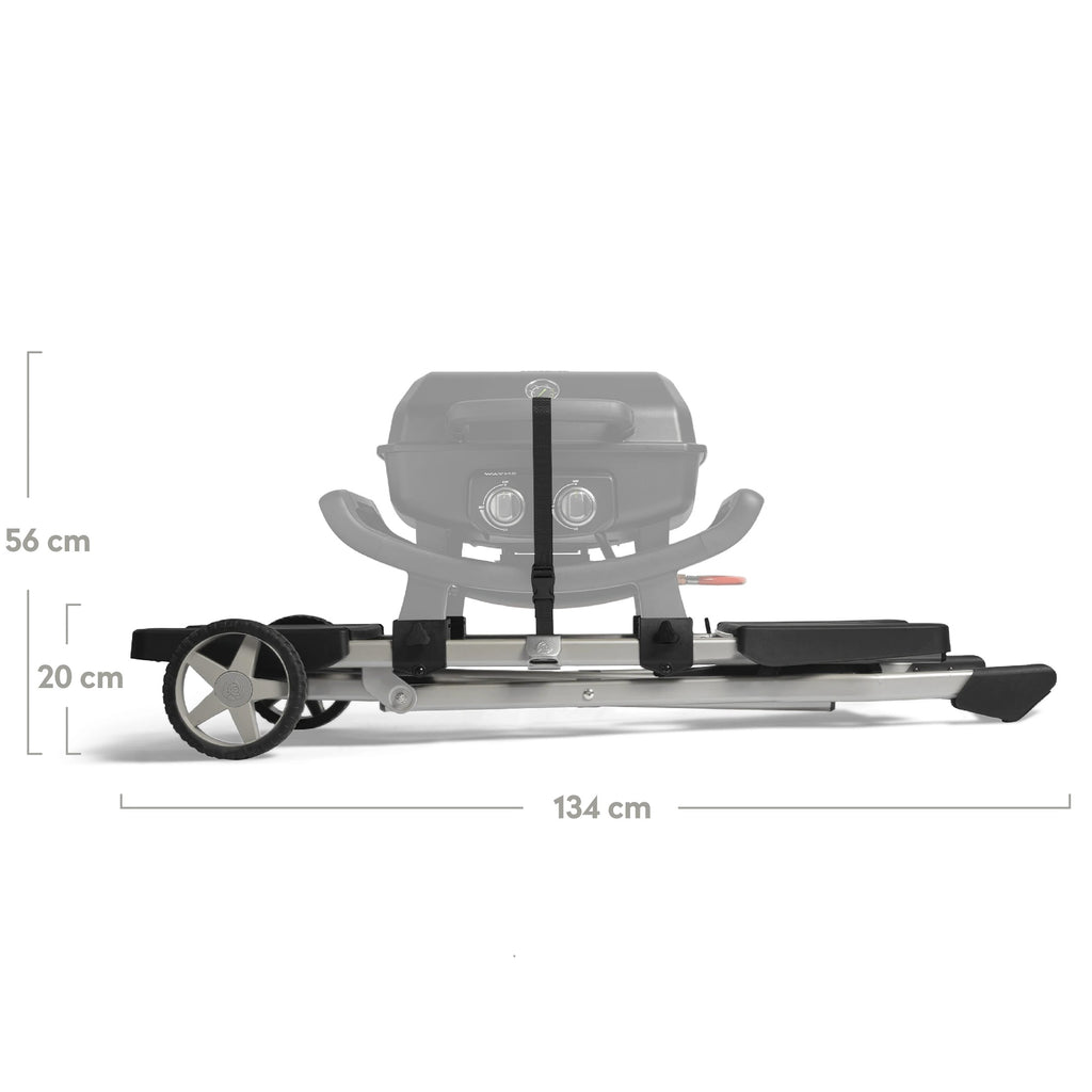 Burnhard WAYNE Grill Trolley - Stainless Steel