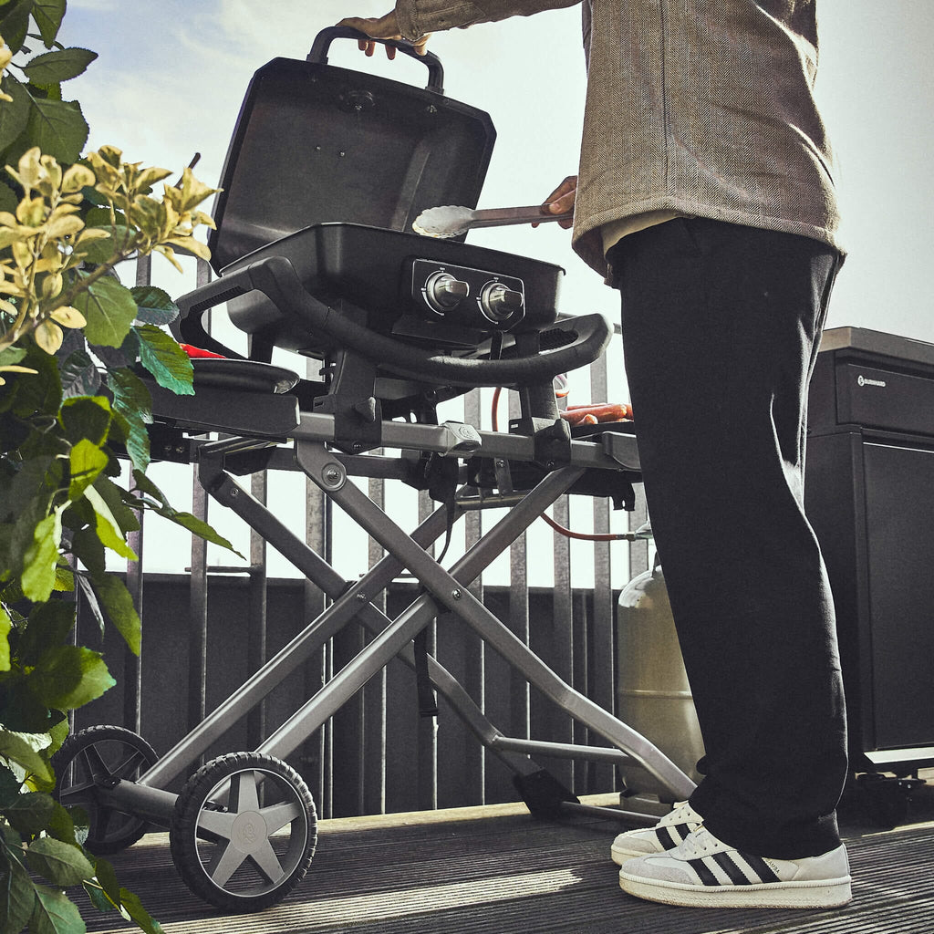 Burnhard WAYNE Grill Trolley - Stainless Steel
