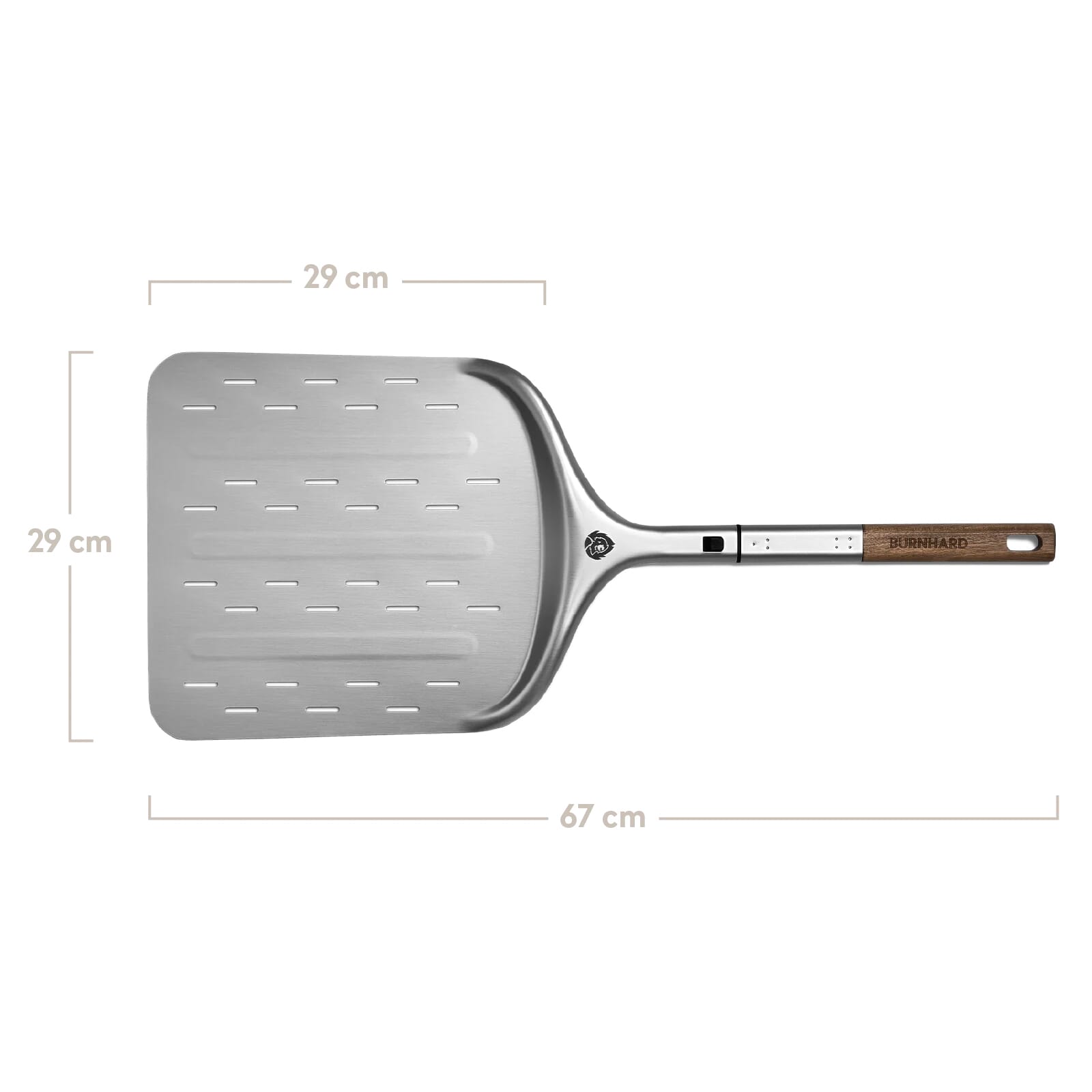 Burnhard Pizza Peel - Stainless Steel