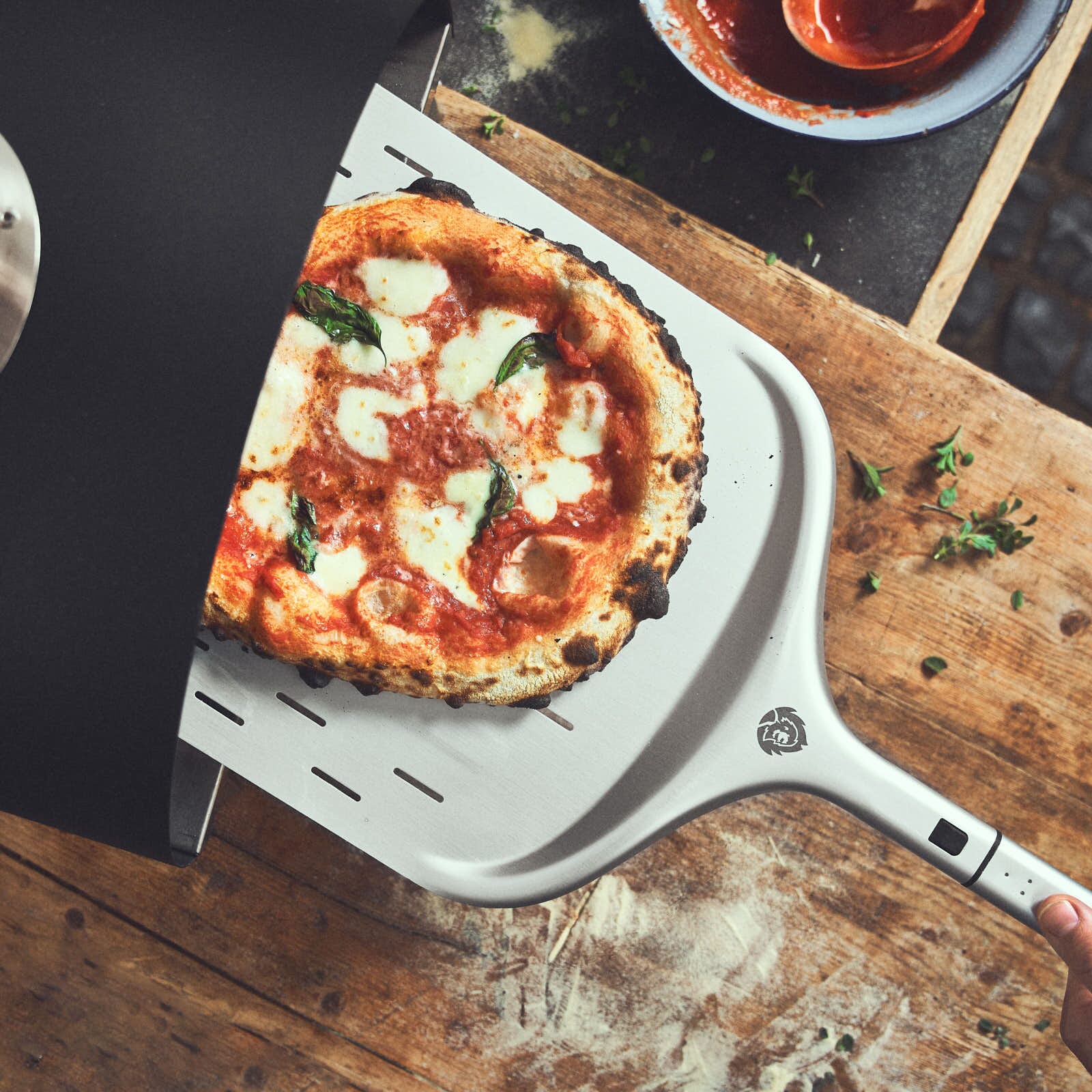 Burnhard Pizza Peel - Stainless Steel