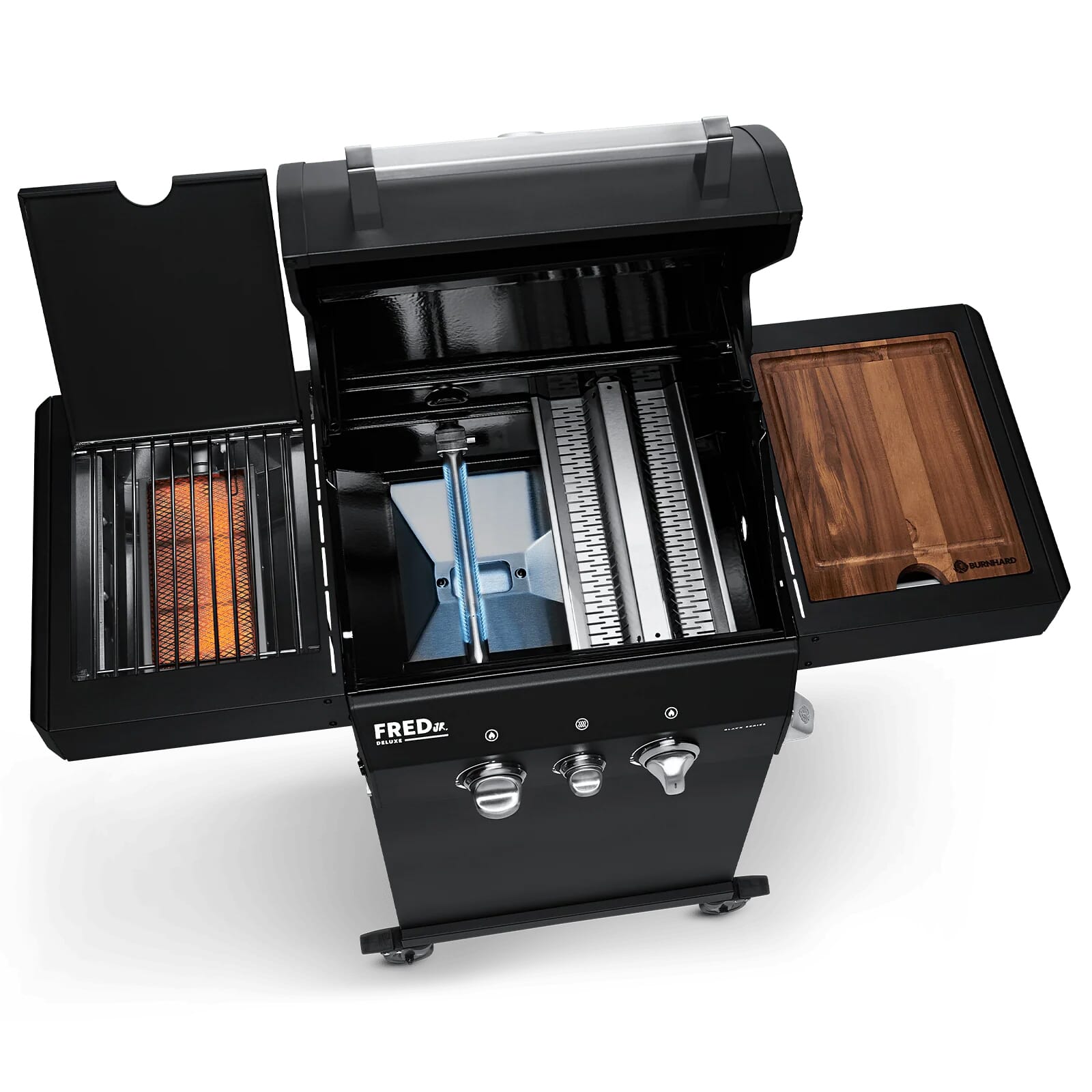 Burnhard FRED Jr. - 2-Burner Gas Grill Black Edition - Series 3