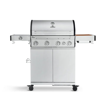 Burnhard Big FRED 4-Burner Gas Grill Deluxe - Series 3 with Side Burner