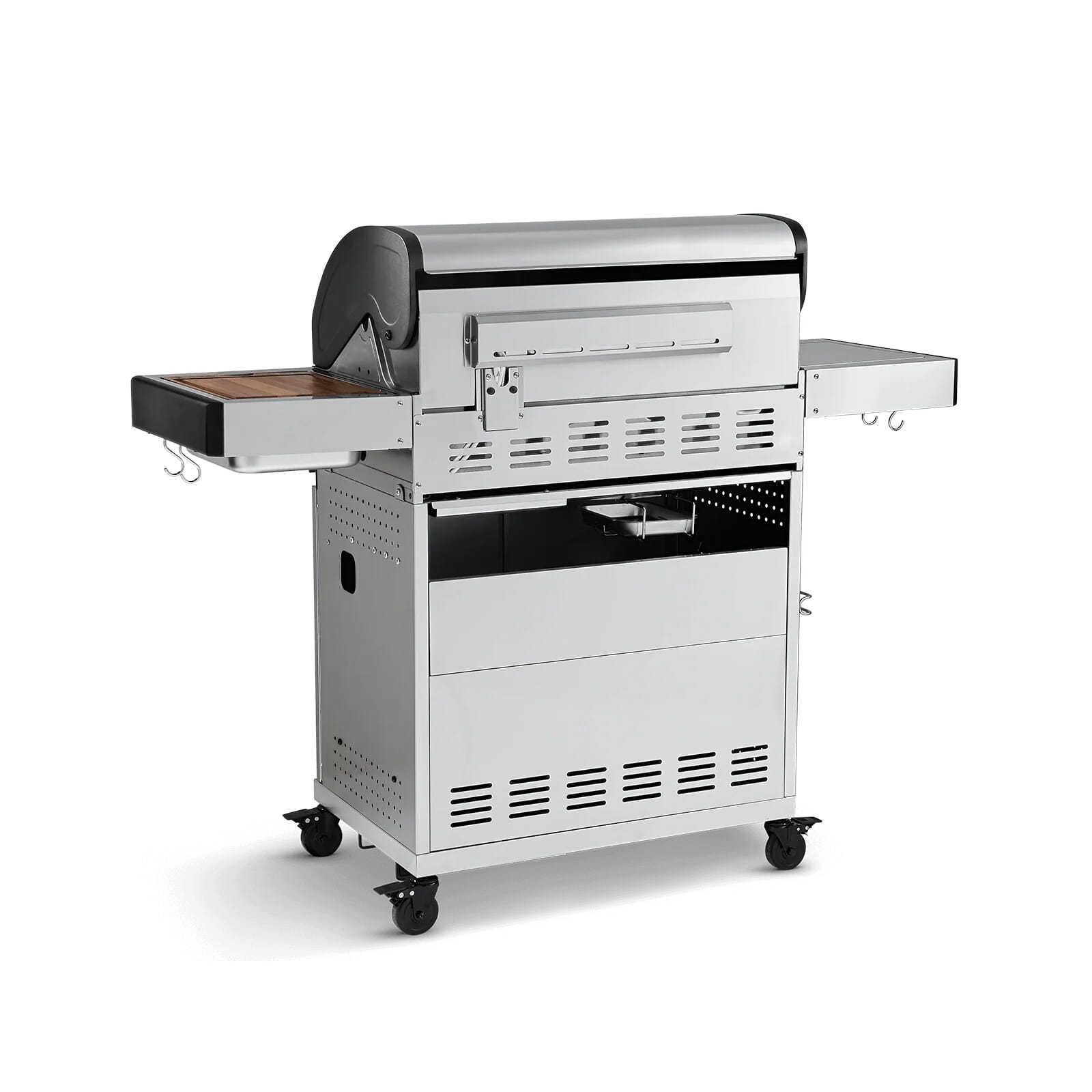 Burnhard Big FRED 4-Burner Gas Grill Deluxe - Series 3 with Side Burner