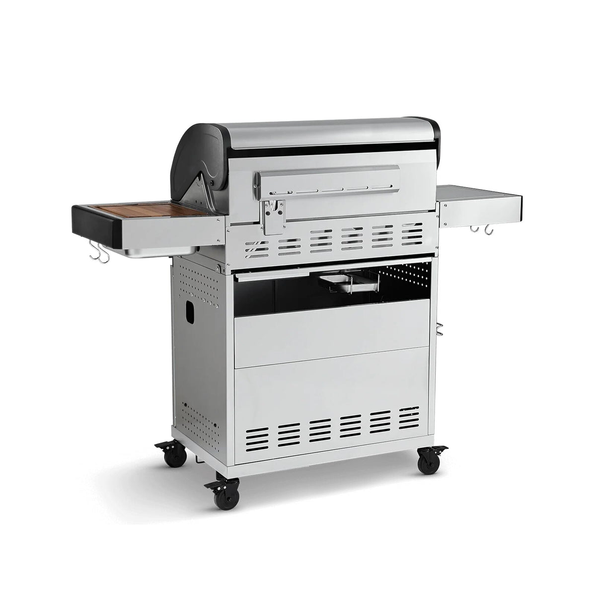 Burnhard Big FRED 4-Burner Gas Grill Deluxe - Series 3 with Side Burner