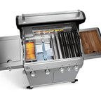 Burnhard Big FRED 4-Burner Gas Grill Deluxe - Series 3 with Side Burner