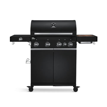 Burnhard Big FRED 4-Burner Gas Grill Deluxe - Series 3 Black Edition