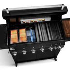 Burnhard Fat FRED 6-Burner Gas Grill Deluxe - Series 3 Black Edition