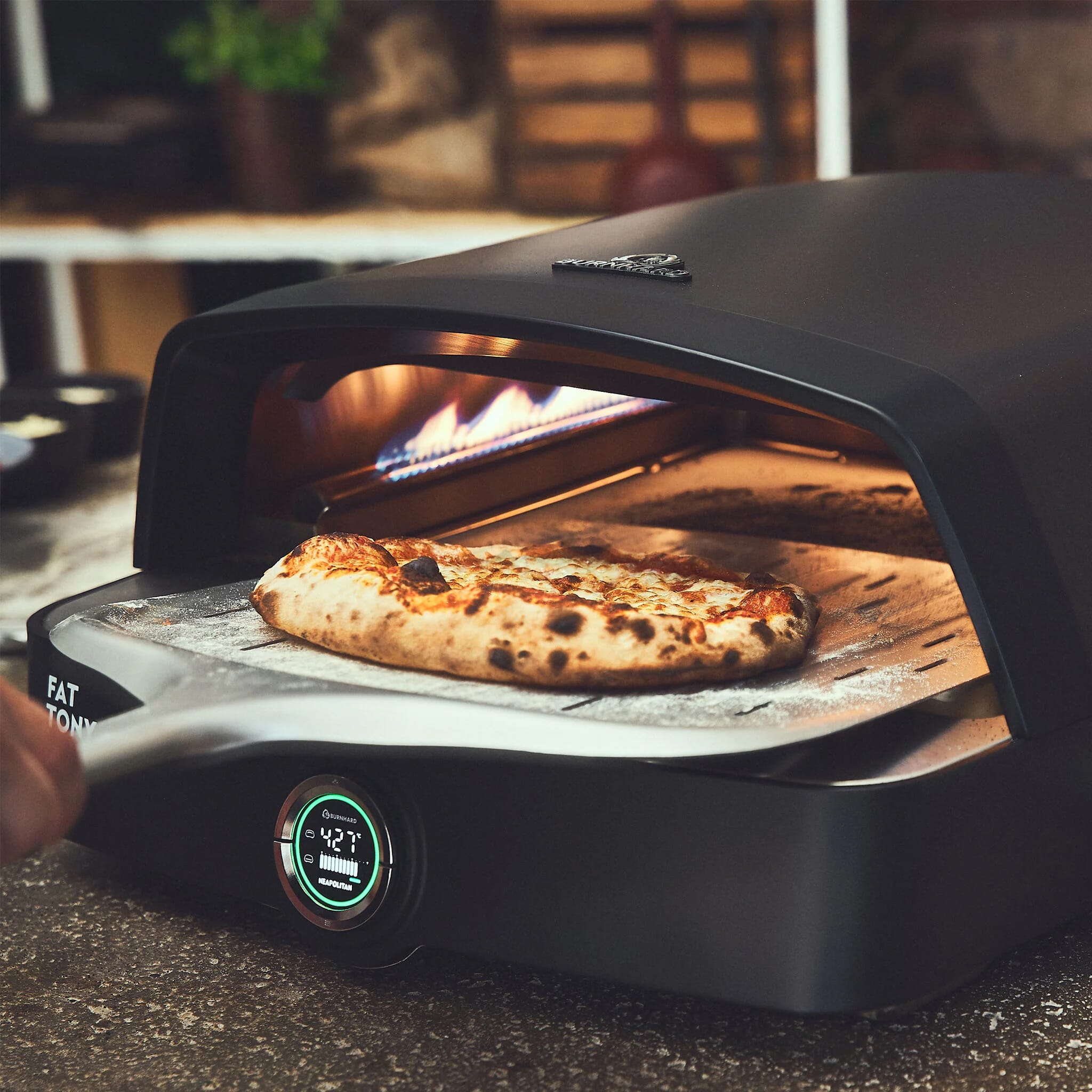 Burnhard Fat TONY Gas Pizza Oven