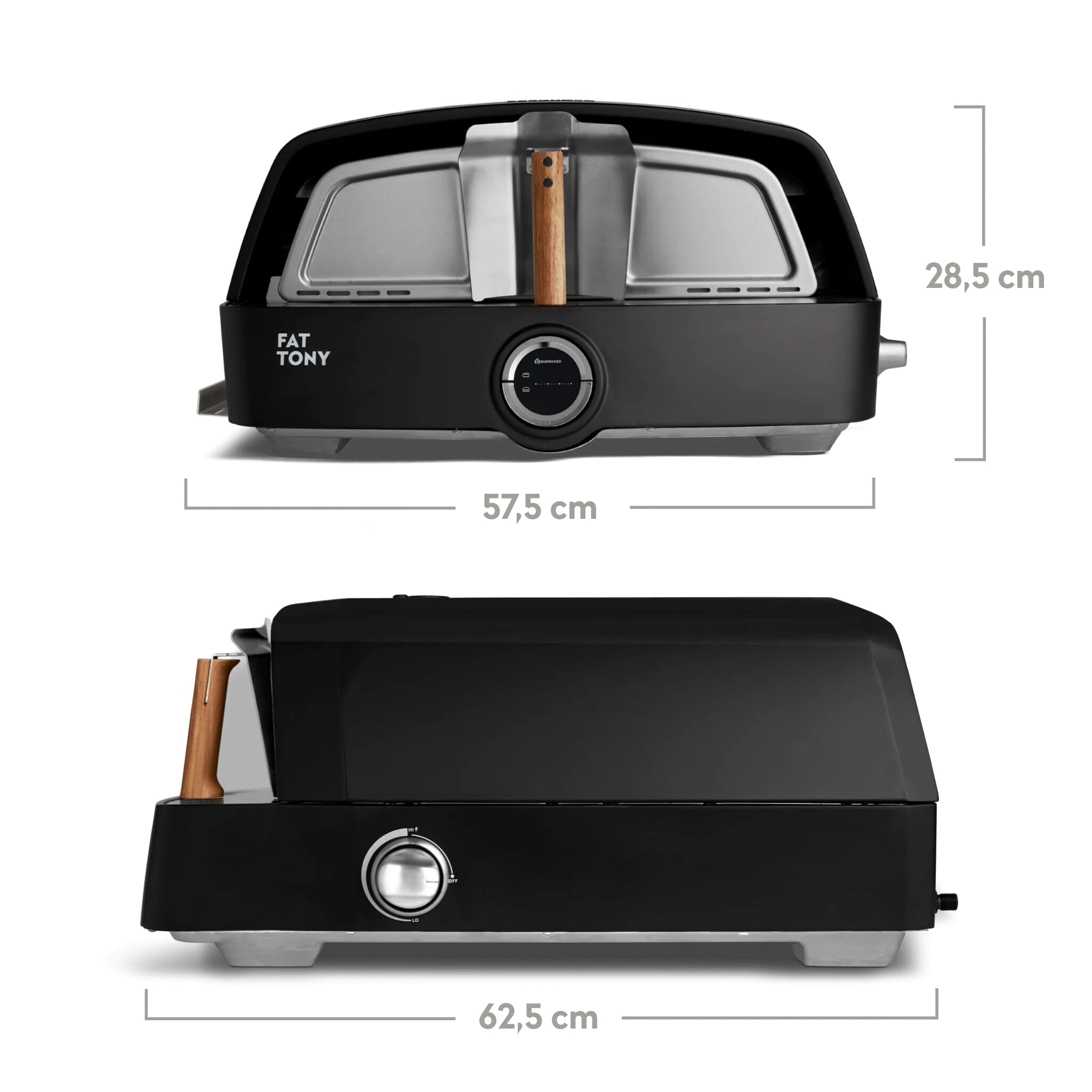 Burnhard Fat TONY Gas Pizza Oven