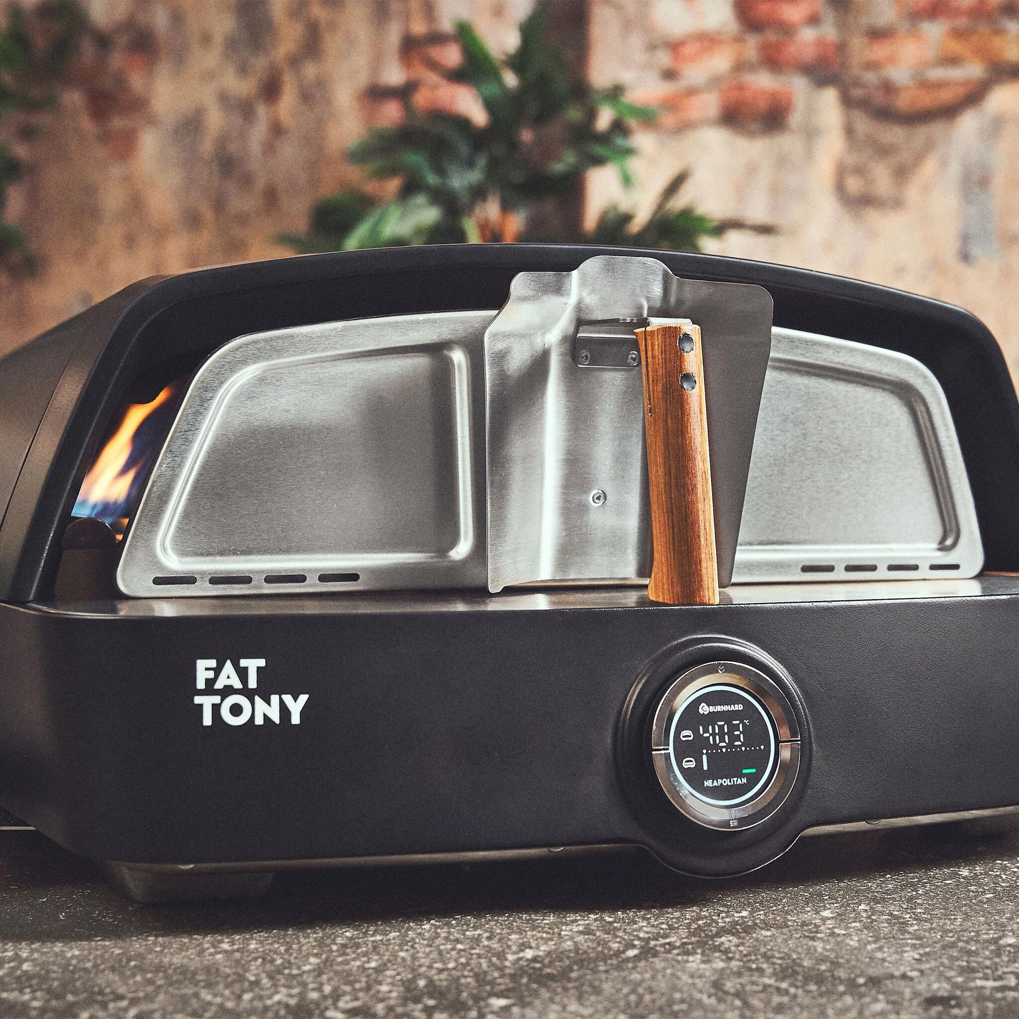 Burnhard Fat TONY Gas Pizza Oven