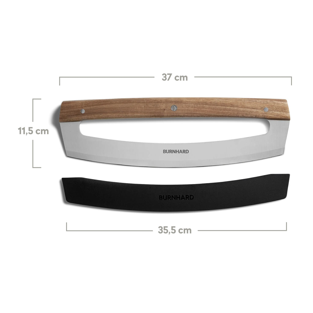 Burnhard Rocking Pizza Cutter - Stainless Steel