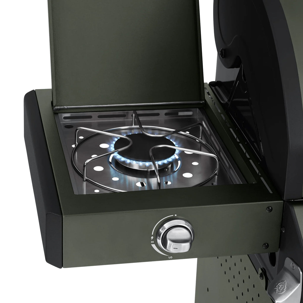 Burnhard Big FRED 4-Burner Gas Grill Deluxe - Green Edition