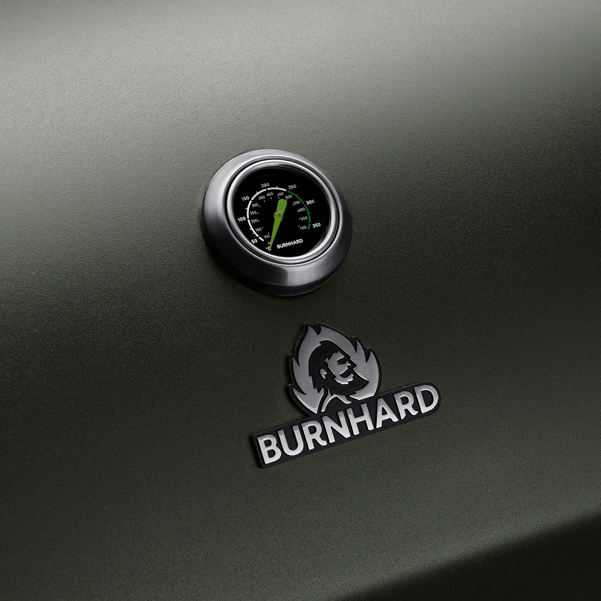 Burnhard Big FRED 4-Burner Gas Grill Deluxe - Green Edition