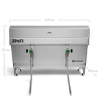 Burnhard JONES 2-Burner Portable Gas Grill