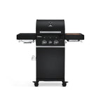 Burnhard FRED Jr. 2-Burner Gas Grill Deluxe - Series 3 Black Edition