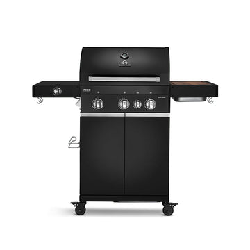 Burnhard FRED Deluxe 3-Burner Gas Grill - Series 3 Black Edition