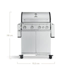 Burnhard Big FRED 4-Burner Gas Grill Deluxe - Series 3