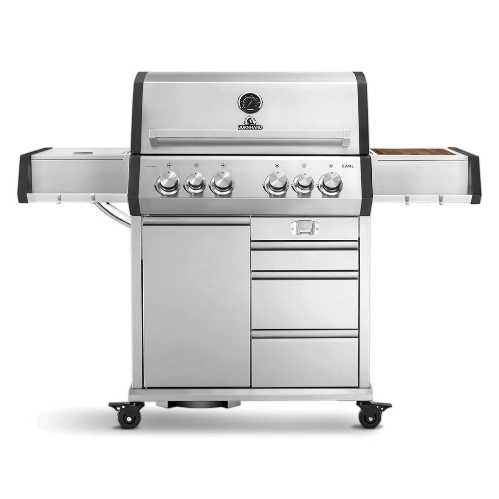Burnhard Big EARL 4-Burner Premium Gas Grill 2025