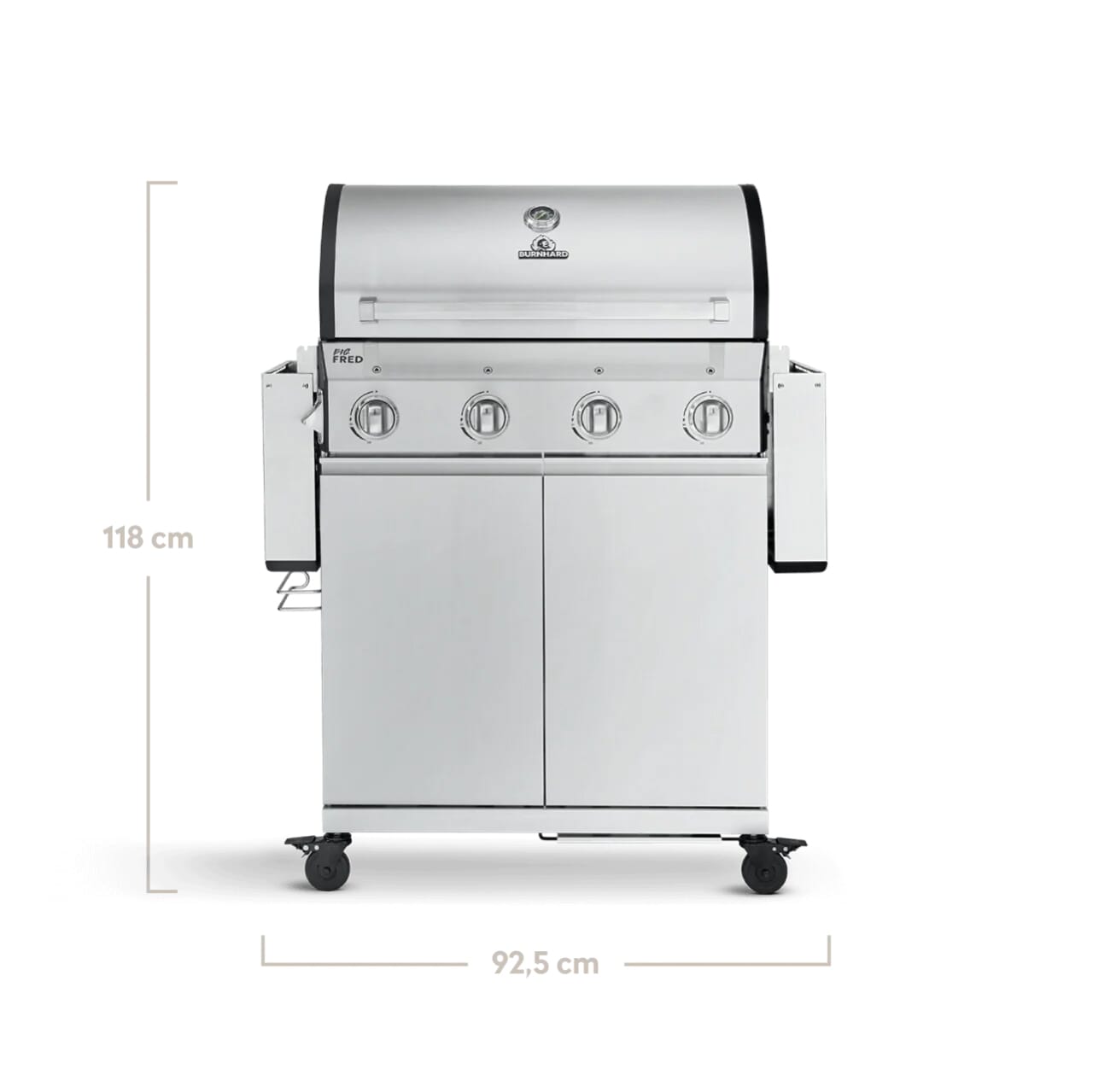 Burnhard Big FRED - 4-Burner Gas Grill Basic - Series 3