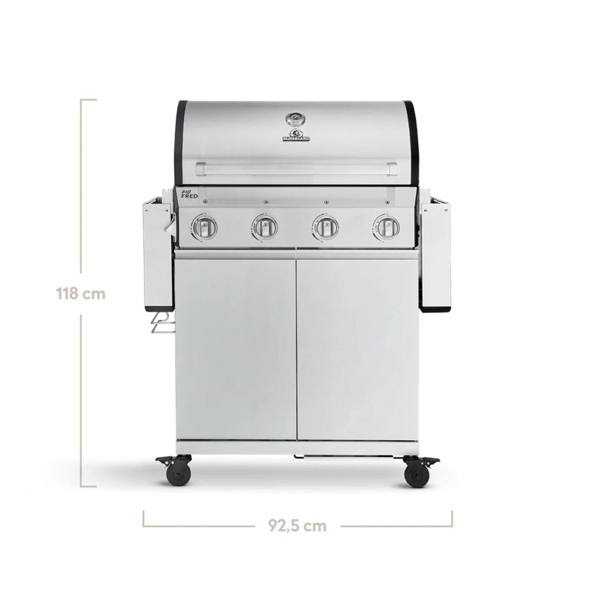 Burnhard Big FRED 4-Burner Gas Grill Basic - Series 3