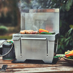 Burnhard JONES Jr. 1-Burner Portable Gas Grill