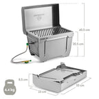 Burnhard JONES Jr. 1-Burner Portable Gas Grill